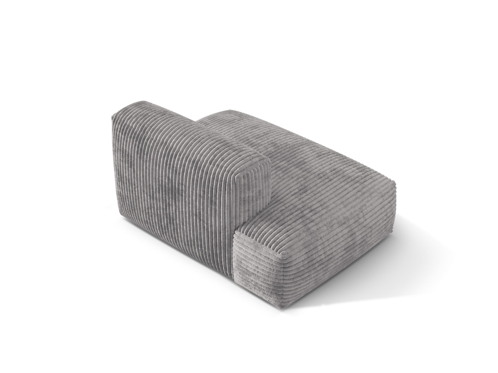 Modernes 2-Sitzer Sofa Martina in sanftem Light Grey-Tilia, perfekt für gemütliche und stilvolle Wohnbereiche, erhältlich bei KAQTU.