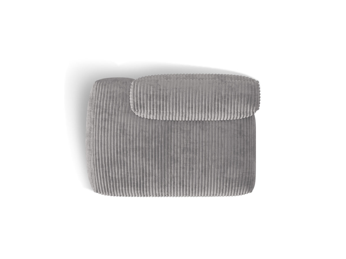 Martina Sofa links 2 Sitzer in Light Grey-Tilia präsentiert im Onlineshop von KAQTU Design AG. L-Sofa links ist von Micadoni