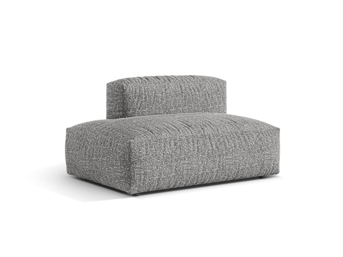 2-Sitzer Sofaelement links Martina in Graphite-Monet präsentiert im Onlineshop von KAQTU Design AG. Modulares Sofa ist von Micadoni