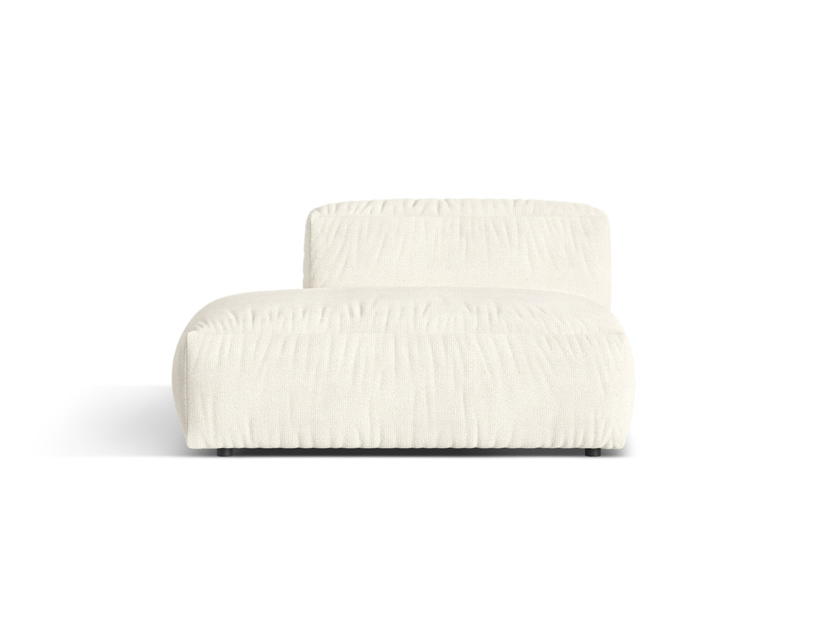 2-Sitzer Sofaelement links Martina in Ivory-Monet präsentiert im Onlineshop von KAQTU Design AG. Modulares Sofa ist von Micadoni