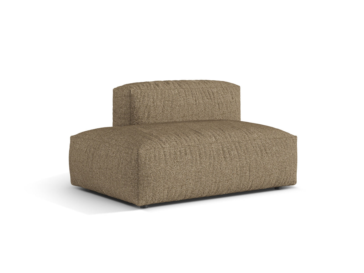 2-Sitzer Sofaelement links Martina in Cappuccino-Monet präsentiert im Onlineshop von KAQTU Design AG. Modulares Sofa ist von Micadoni