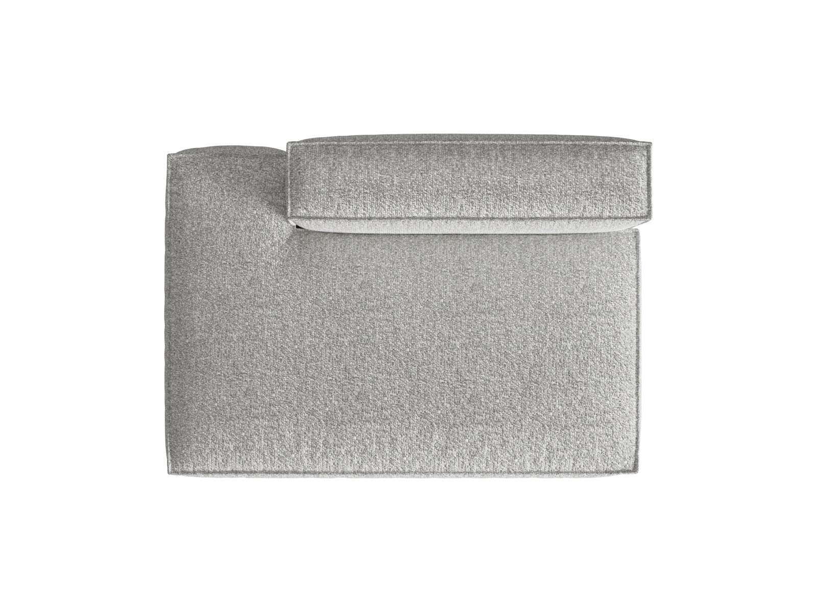 Elegantes 3-Sitzer Sofa Nuria von Micadoni, linksseitig, aus weichem Boucle-Stoff, ideal für stilvolle und moderne Inneneinrichtungen.