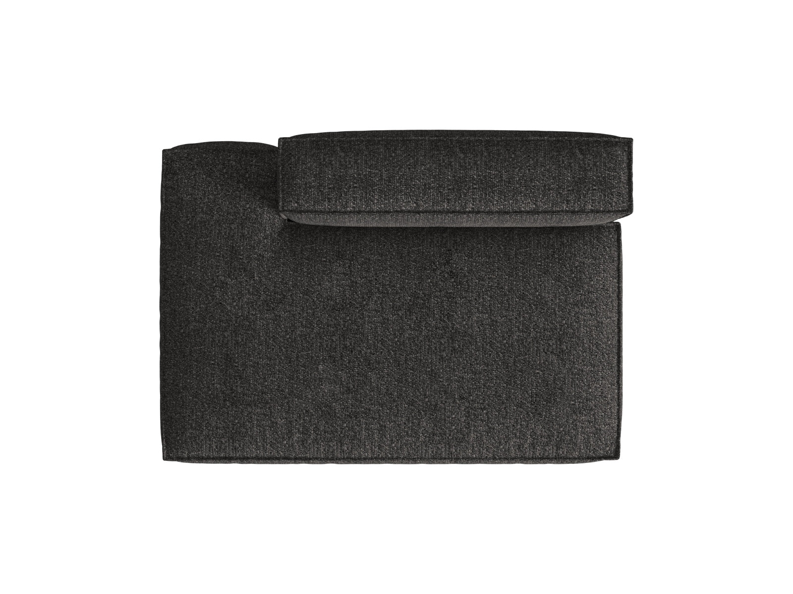 Elegantes, graues 3-Sitzer Sofa Nuria Boucle von Micadoni, ideal für flexible Raumgestaltungen und komfortable Sitzgelegenheiten.