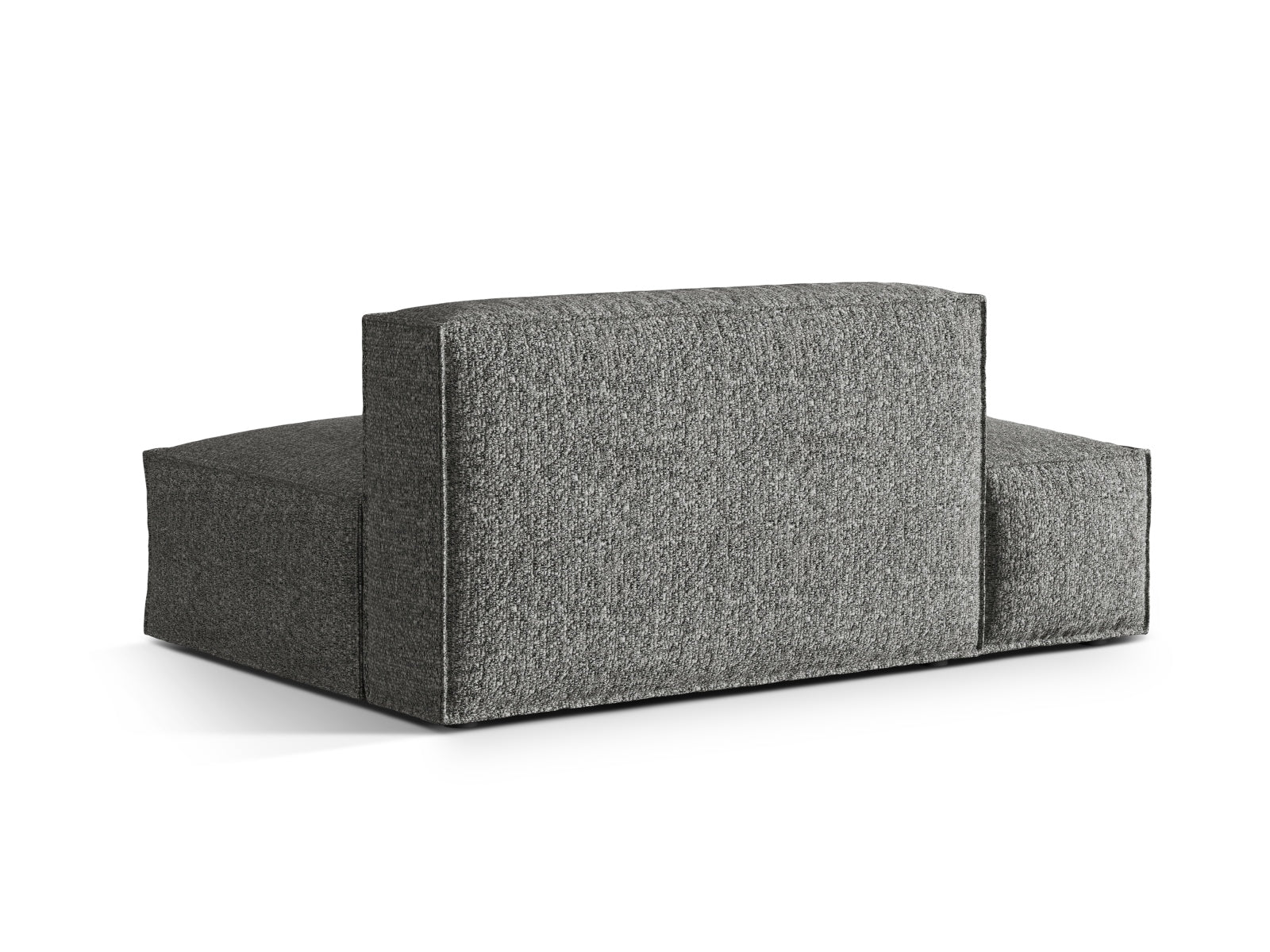 Erleben Sie das Nuria Boucle 3-Sitzer Sofa links von Micadoni – stilvolles, modulares Design für modernen Komfort und individuelle Raumgestaltung.