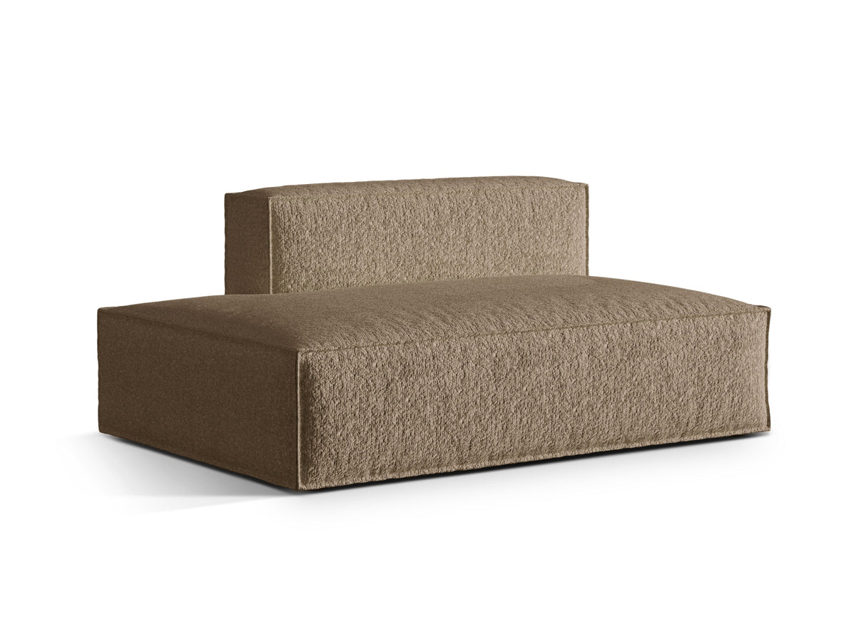 Nuria Boucle Modular Sofa links 3 Sitzer in Cappuccino-Monet präsentiert im Onlineshop von KAQTU Design AG. Modulares Sofa ist von Micadoni