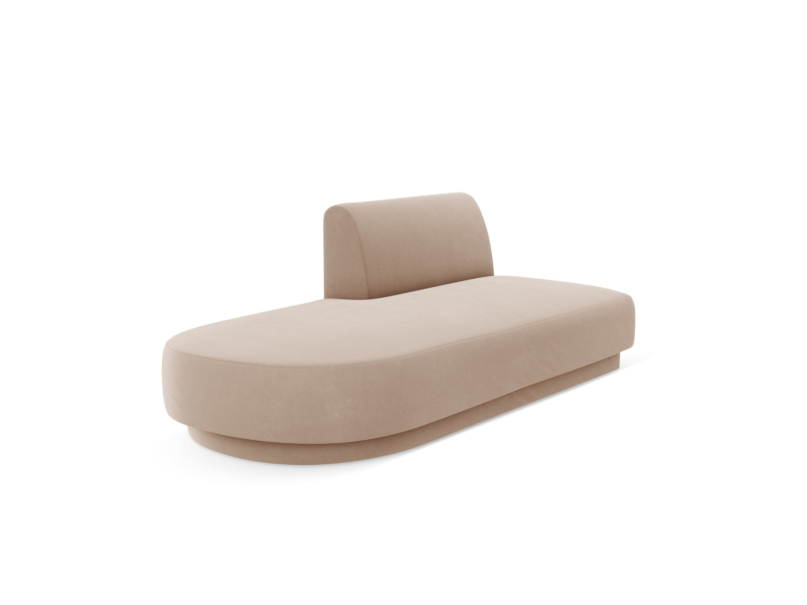 Miley Sitting Module Open links 2 Sitzer in Cappuccino präsentiert im Onlineshop von KAQTU Design AG. Modulares Sofa ist von Micadoni