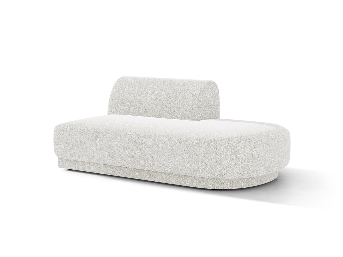 Miley Sitting Module Open rechts 2 Sitzer in White-Baloo präsentiert im Onlineshop von KAQTU Design AG. Modulares Sofa ist von Micadoni