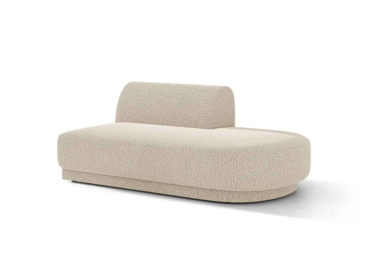 Miley Sitting Module Open rechts 2 Sitzer in Beige-Baloo präsentiert im Onlineshop von KAQTU Design AG. Modulares Sofa ist von Micadoni