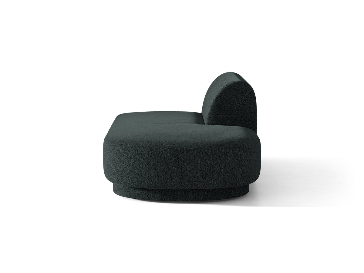 Miley Sitting Module Open rechts 2 Sitzer in Black-Baloo präsentiert im Onlineshop von KAQTU Design AG. Modulares Sofa ist von Micadoni