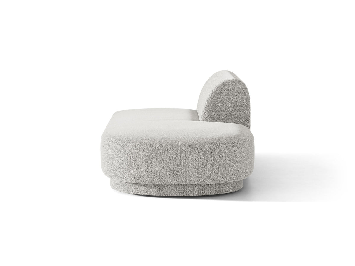 Miley Sitting Module Open rechts 2 Sitzer in Light Grey-Baloo präsentiert im Onlineshop von KAQTU Design AG. Modulares Sofa ist von Micadoni