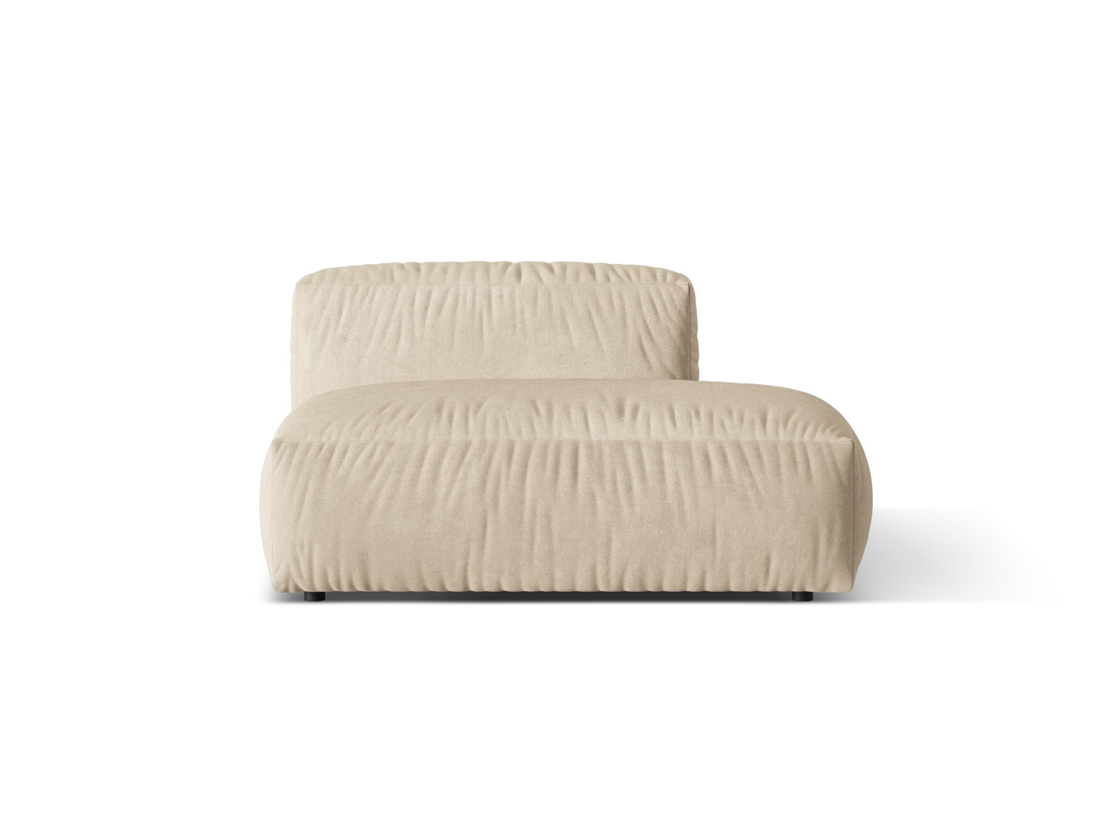 Martina Sofa rechts 2 Sitzer in Light Beige präsentiert im Onlineshop von KAQTU Design AG. L-Sofa rechts ist von Micadoni