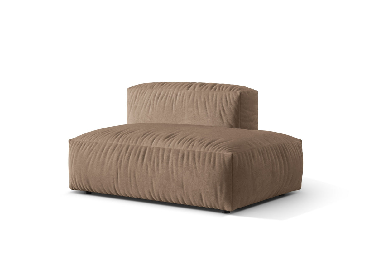 Martina Sofa rechts 2 Sitzer in Dark Beige-Vogue präsentiert im Onlineshop von KAQTU Design AG. L-Sofa rechts ist von Micadoni