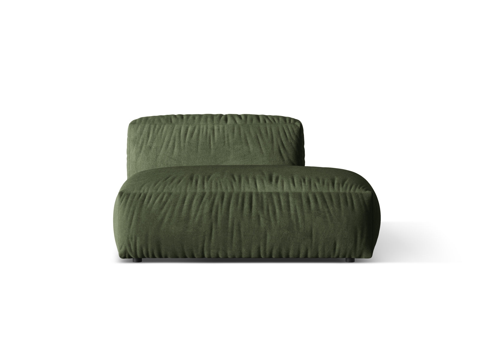 Martina Sofa rechts 2 Sitzer in Green präsentiert im Onlineshop von KAQTU Design AG. L-Sofa rechts ist von Micadoni
