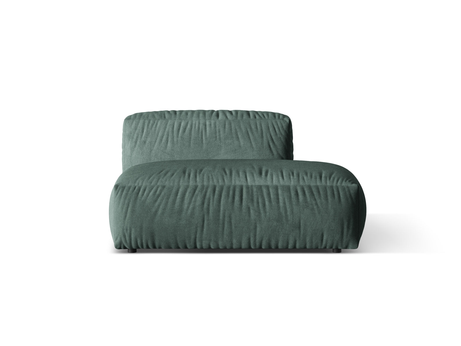 Martina Sofa rechts 2 Sitzer in Petrol präsentiert im Onlineshop von KAQTU Design AG. L-Sofa rechts ist von Micadoni