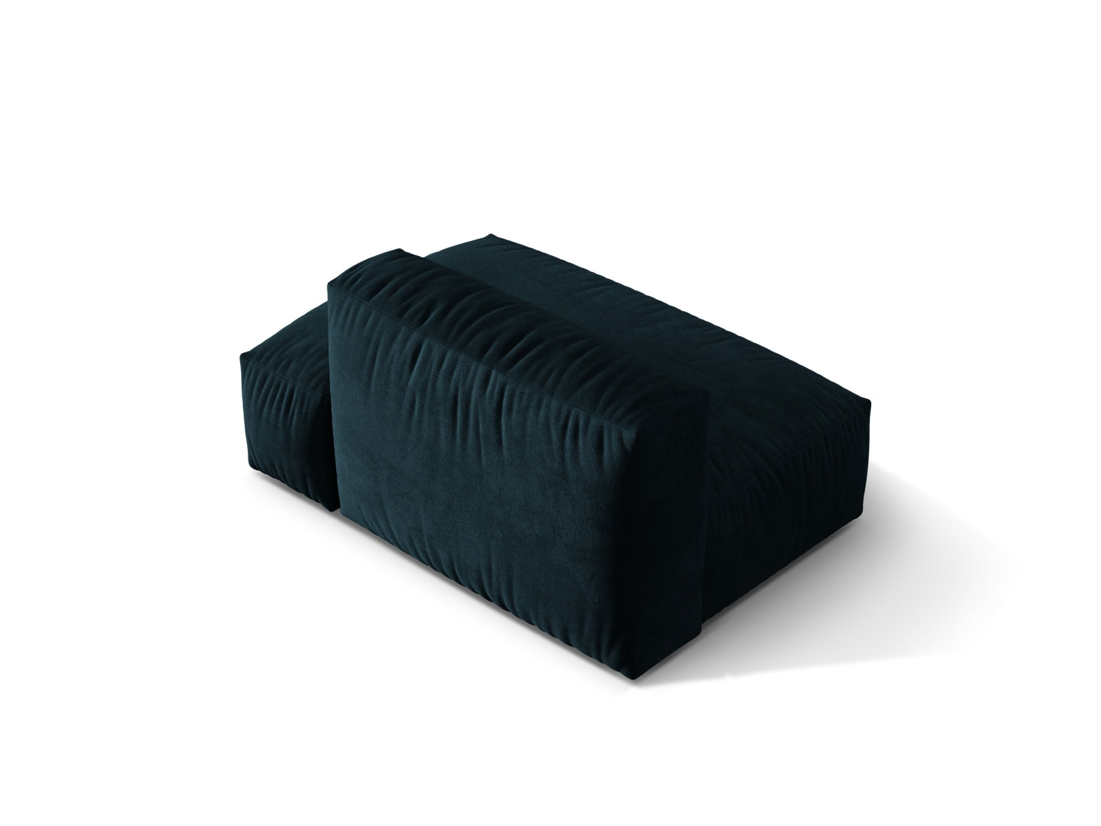 Modernes 2-Sitzer Sofa Martina in edlem Petrol, perfekt für gemütliche Wohnzimmer. Hochwertige Verarbeitung von Micadoni.