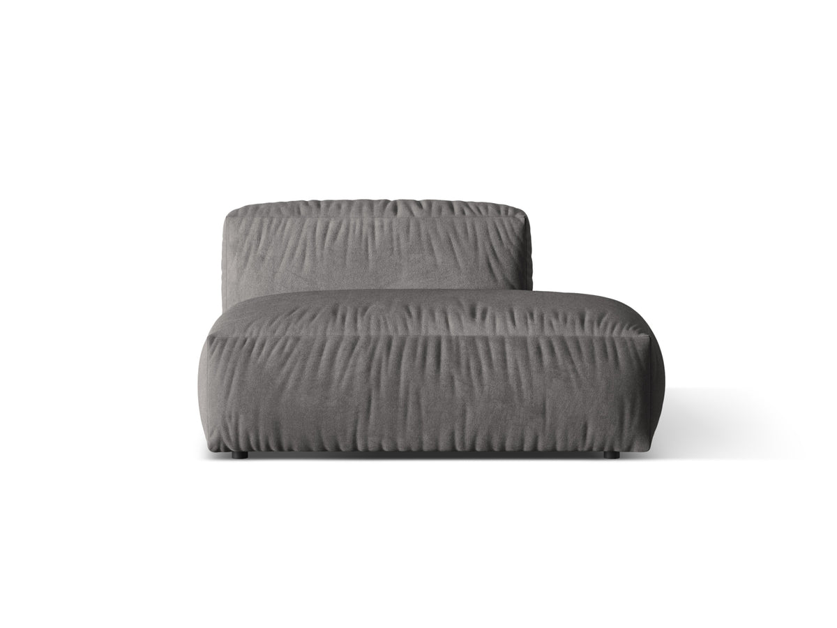 Martina Sofa rechts 2 Sitzer in Grey-Vogue präsentiert im Onlineshop von KAQTU Design AG. L-Sofa rechts ist von Micadoni