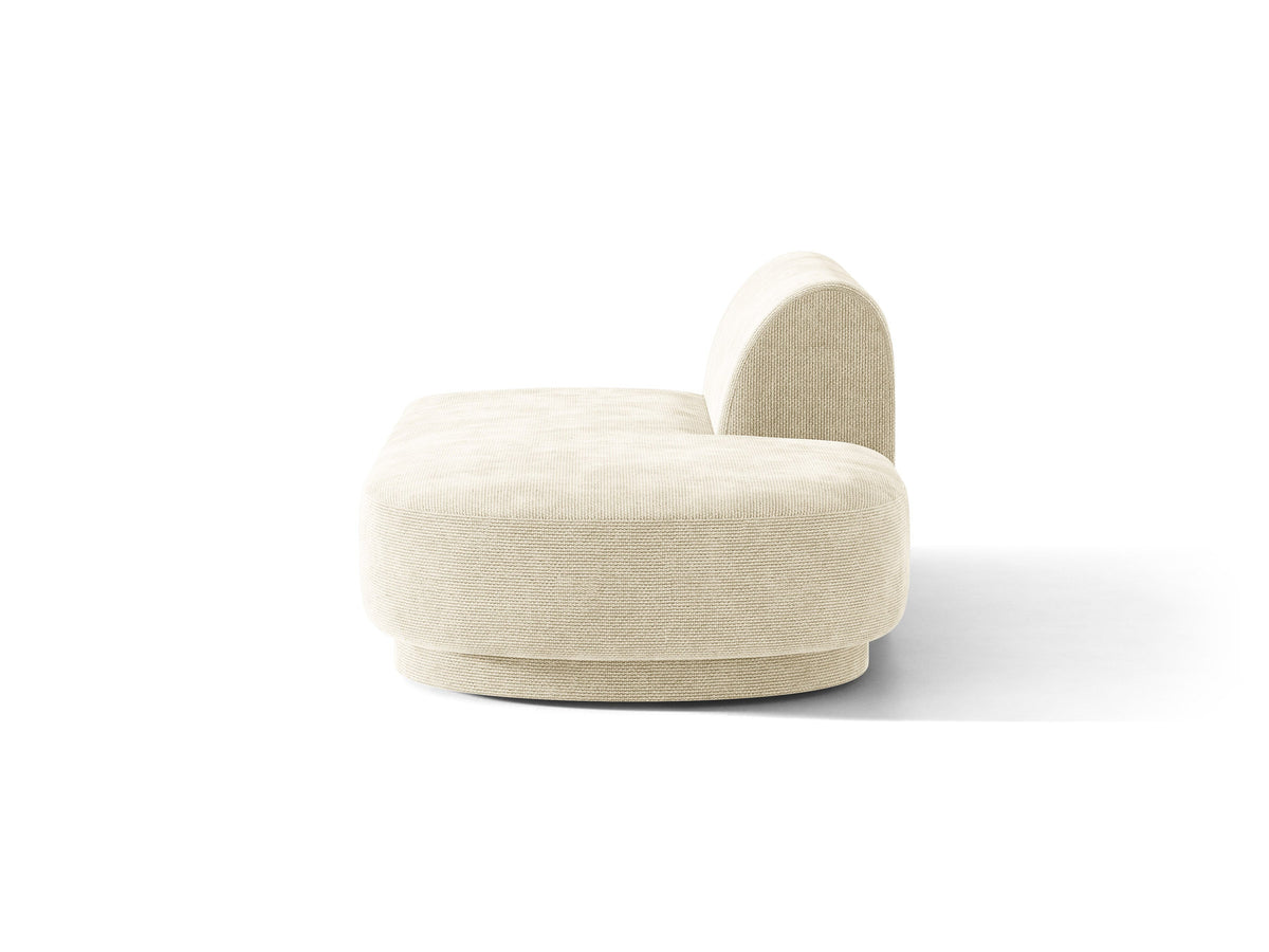 Miley Sitting Module Open rechts 2 Sitzer in Light Beige-Haga präsentiert im Onlineshop von KAQTU Design AG. Modulares Sofa ist von Micadoni