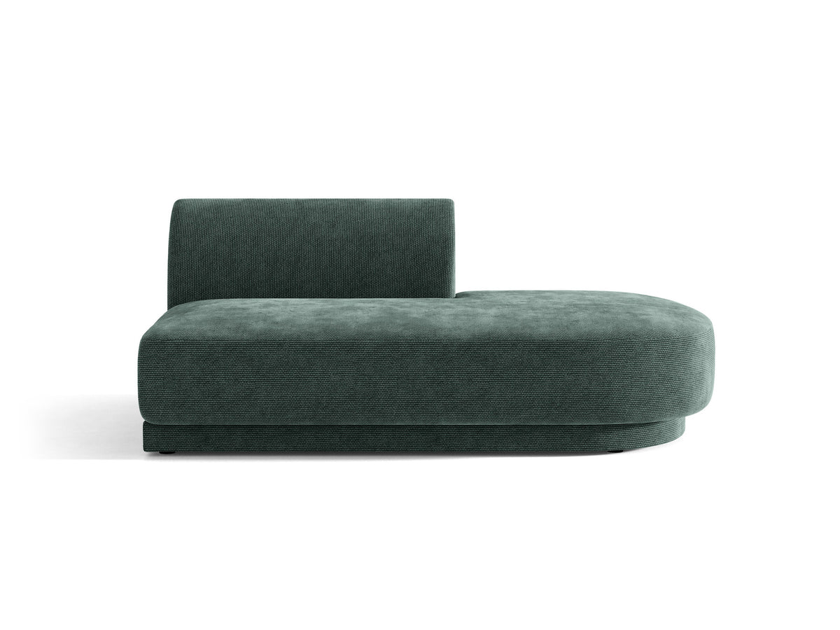 Miley Sitting Module Open rechts 2 Sitzer in Petrol-Haga präsentiert im Onlineshop von KAQTU Design AG. Modulares Sofa ist von Micadoni