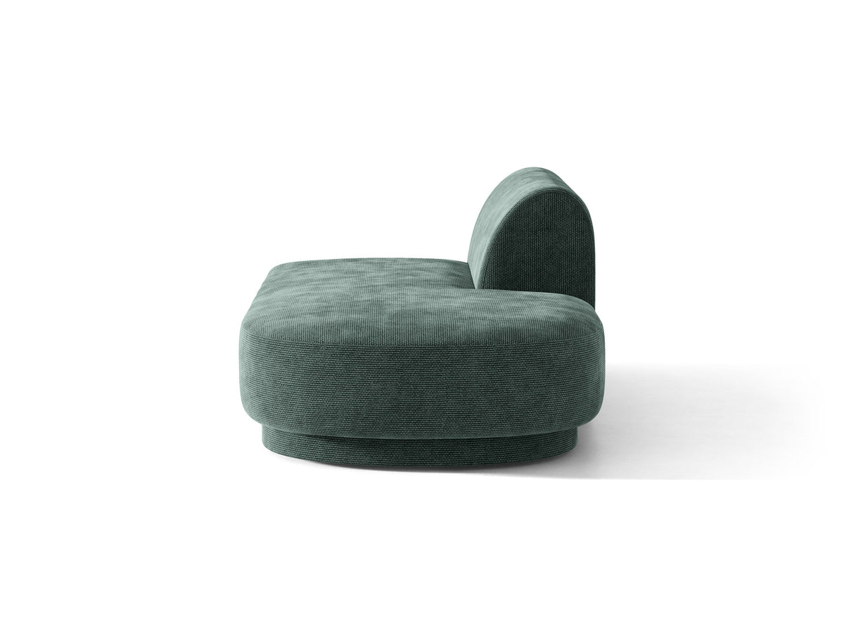 Miley Sitting Module Open rechts 2 Sitzer in Petrol-Haga präsentiert im Onlineshop von KAQTU Design AG. Modulares Sofa ist von Micadoni