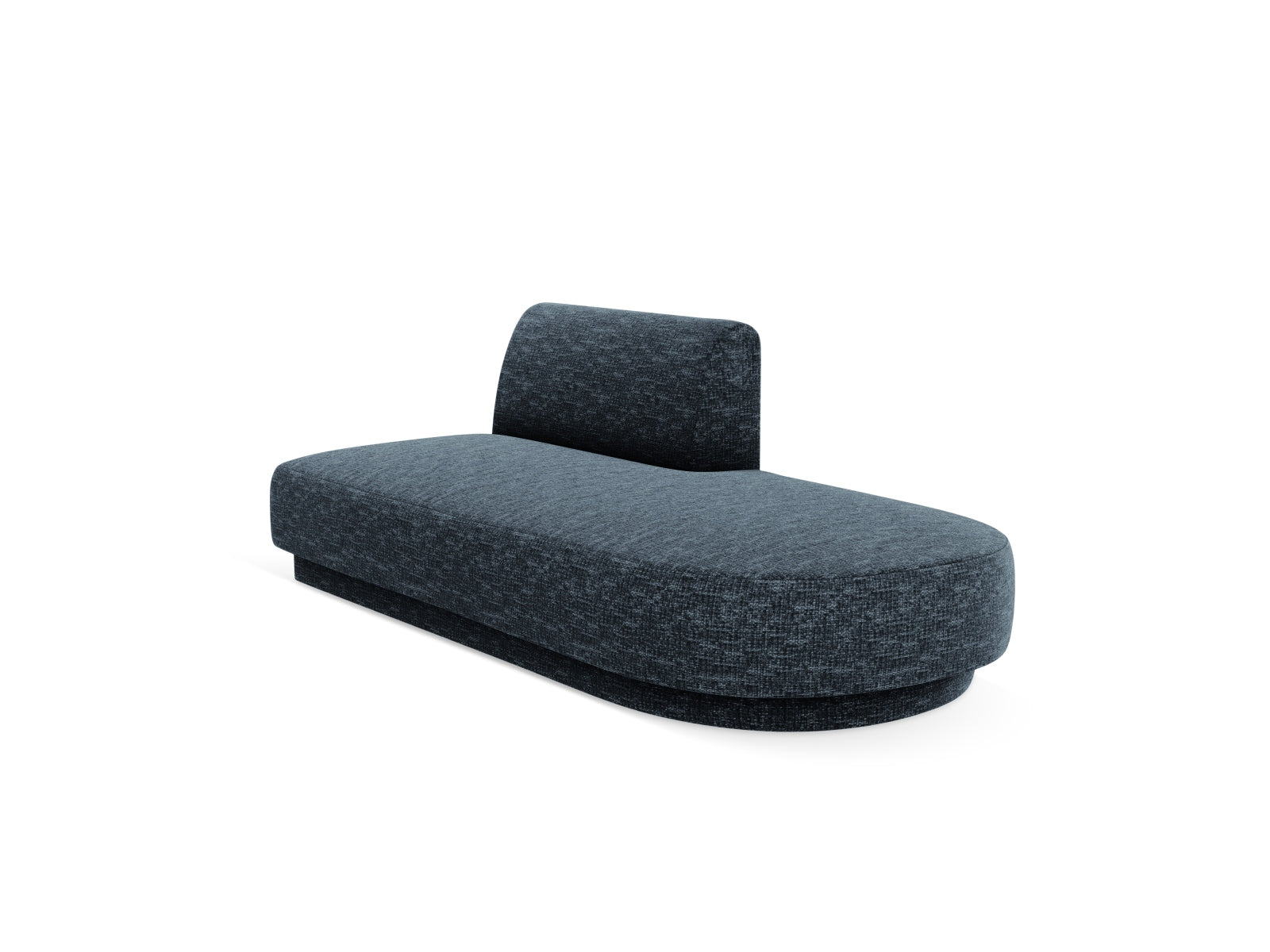 Miley Sitting Module Open rechts 2 Sitzer in Royal Blue-Haga präsentiert im Onlineshop von KAQTU Design AG. Modulares Sofa ist von Micadoni