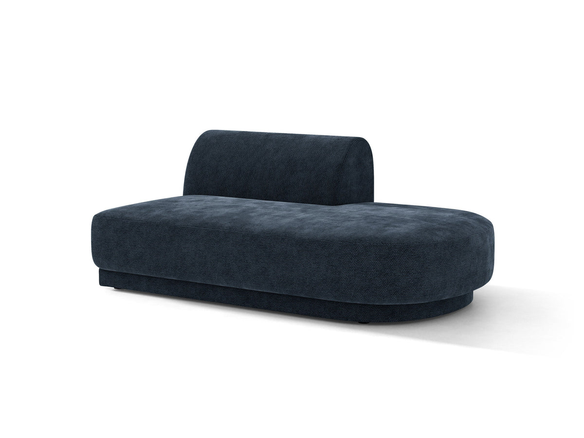Miley Sitting Module Open rechts 2 Sitzer in Royal Blue-Haga präsentiert im Onlineshop von KAQTU Design AG. Modulares Sofa ist von Micadoni