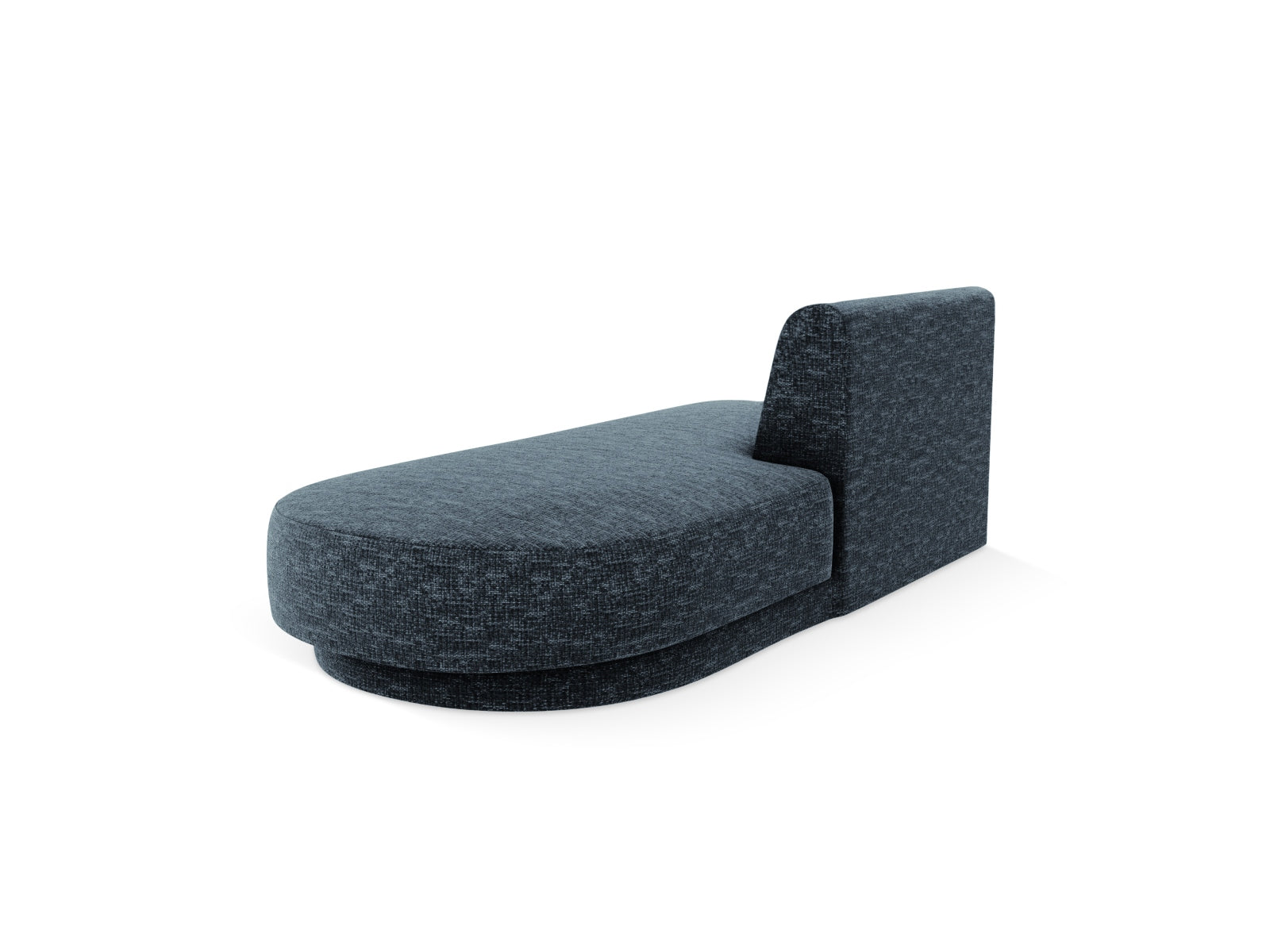 Elegantes Miley Sitting Module Open rechts, 2-Sitzer Sofa in Royal Blue-Haga, ideal für stilvolle Wohnräume. Modulares Design von Micadoni.
