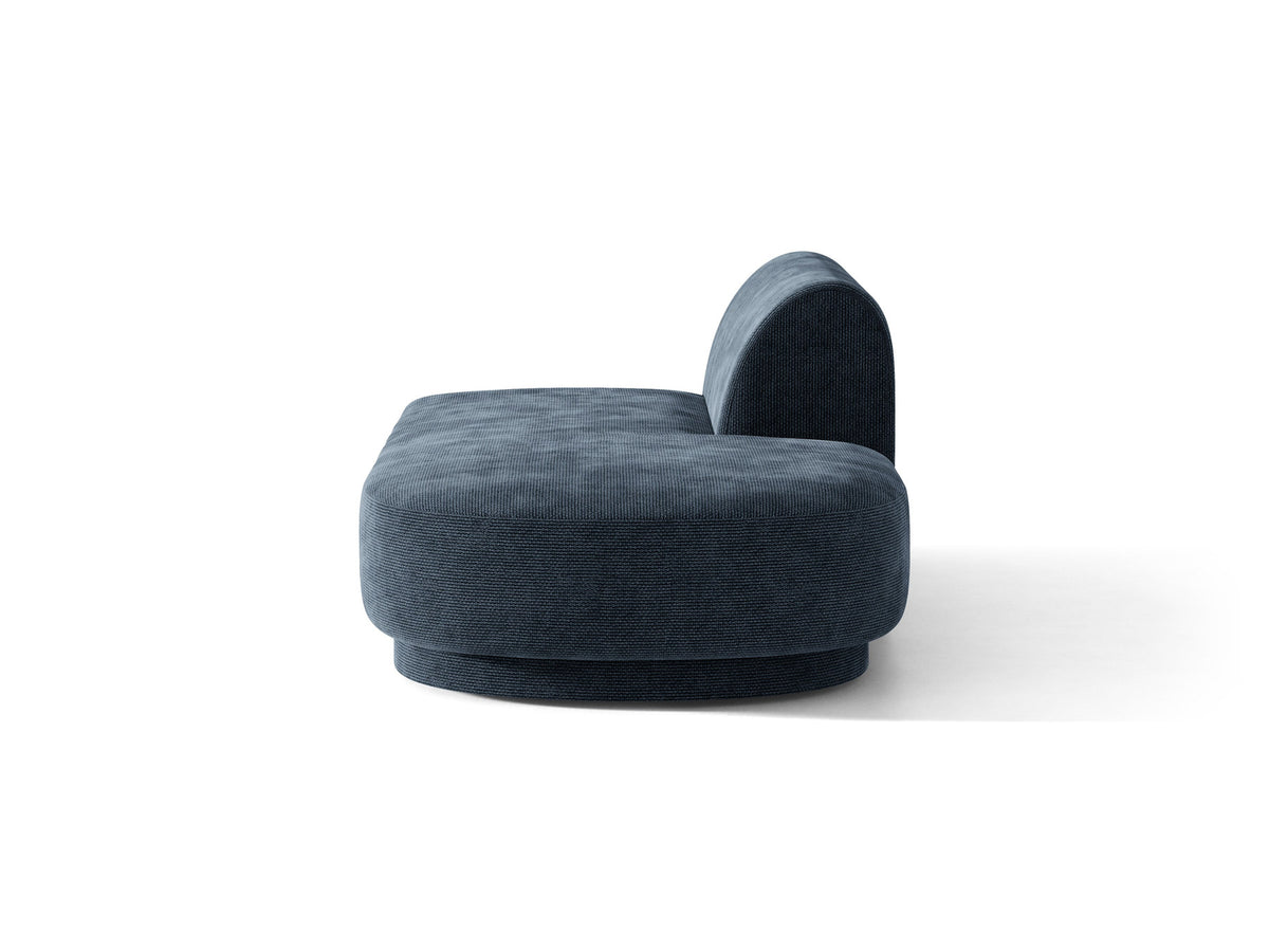 Miley Sitting Module Open rechts 2 Sitzer in Royal Blue-Haga präsentiert im Onlineshop von KAQTU Design AG. Modulares Sofa ist von Micadoni