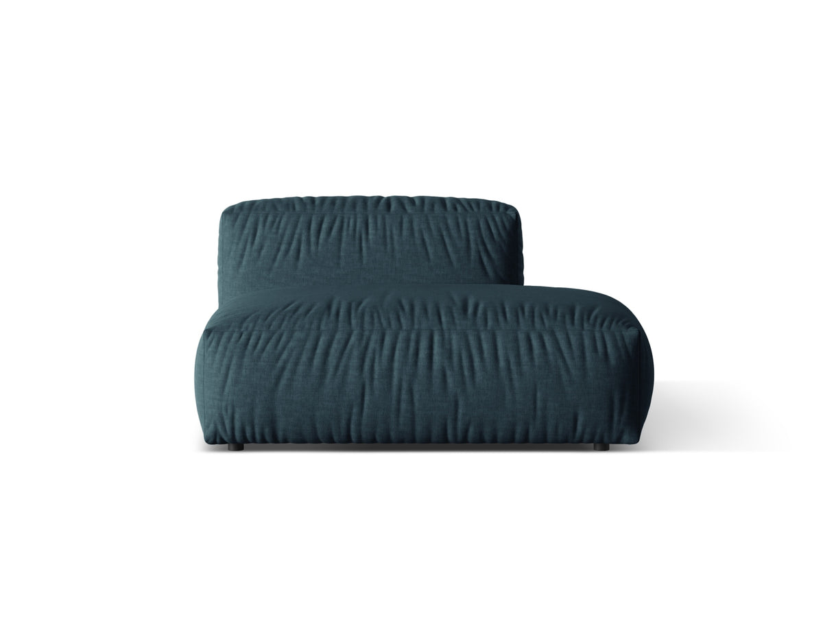 Martina Sofa rechts 2 Sitzer in Blue Jeans-Boston präsentiert im Onlineshop von KAQTU Design AG. L-Sofa rechts ist von Micadoni