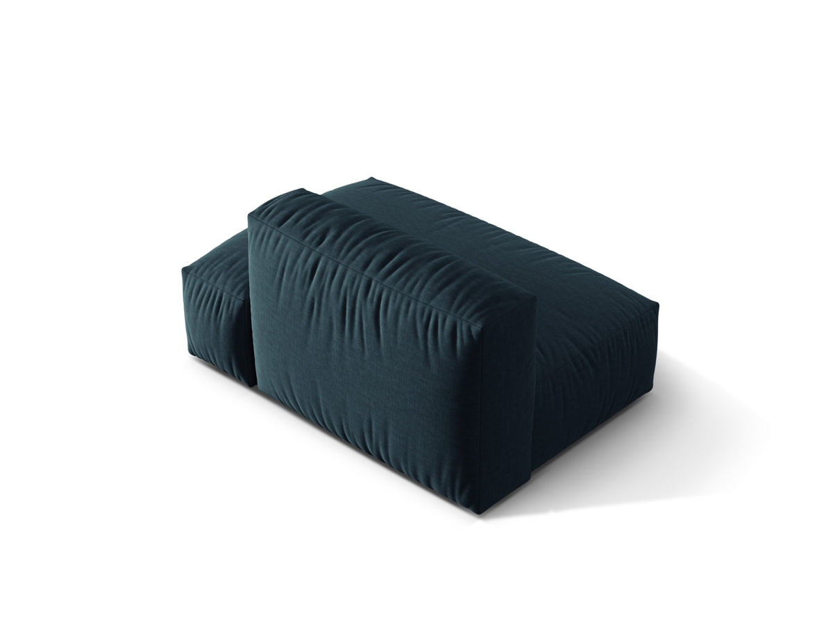 Martina Sofa rechts 2 Sitzer in Blue Jeans-Boston präsentiert im Onlineshop von KAQTU Design AG. L-Sofa rechts ist von Micadoni