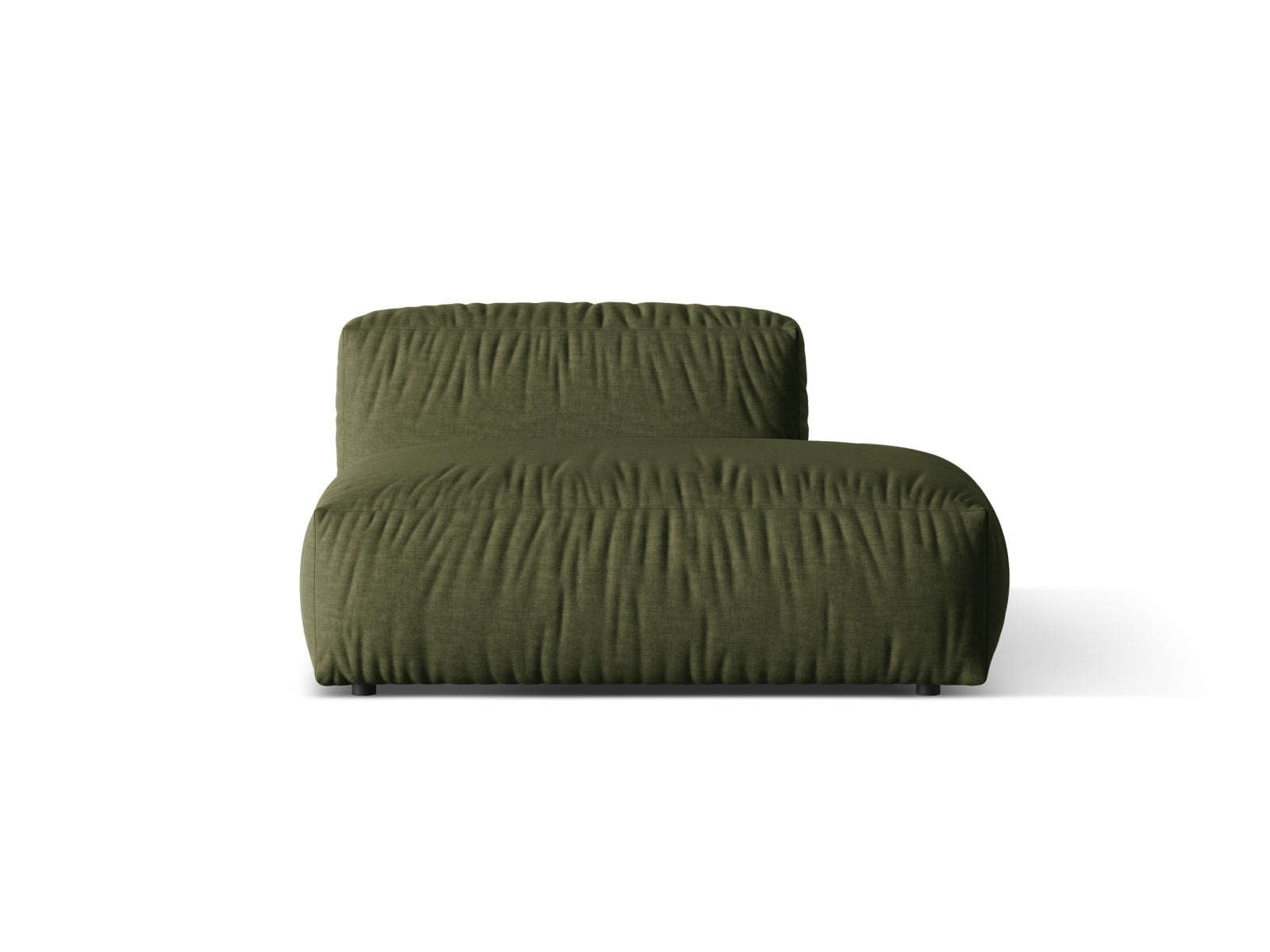 Martina Sofa rechts 2 Sitzer in Green präsentiert im Onlineshop von KAQTU Design AG. L-Sofa rechts ist von Micadoni