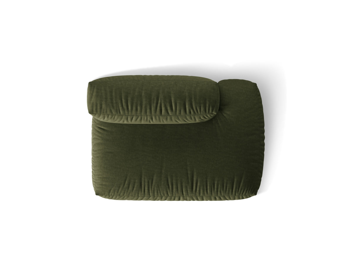 Martina Sofa rechts 2 Sitzer in Green-Boston präsentiert im Onlineshop von KAQTU Design AG. L-Sofa rechts ist von Micadoni