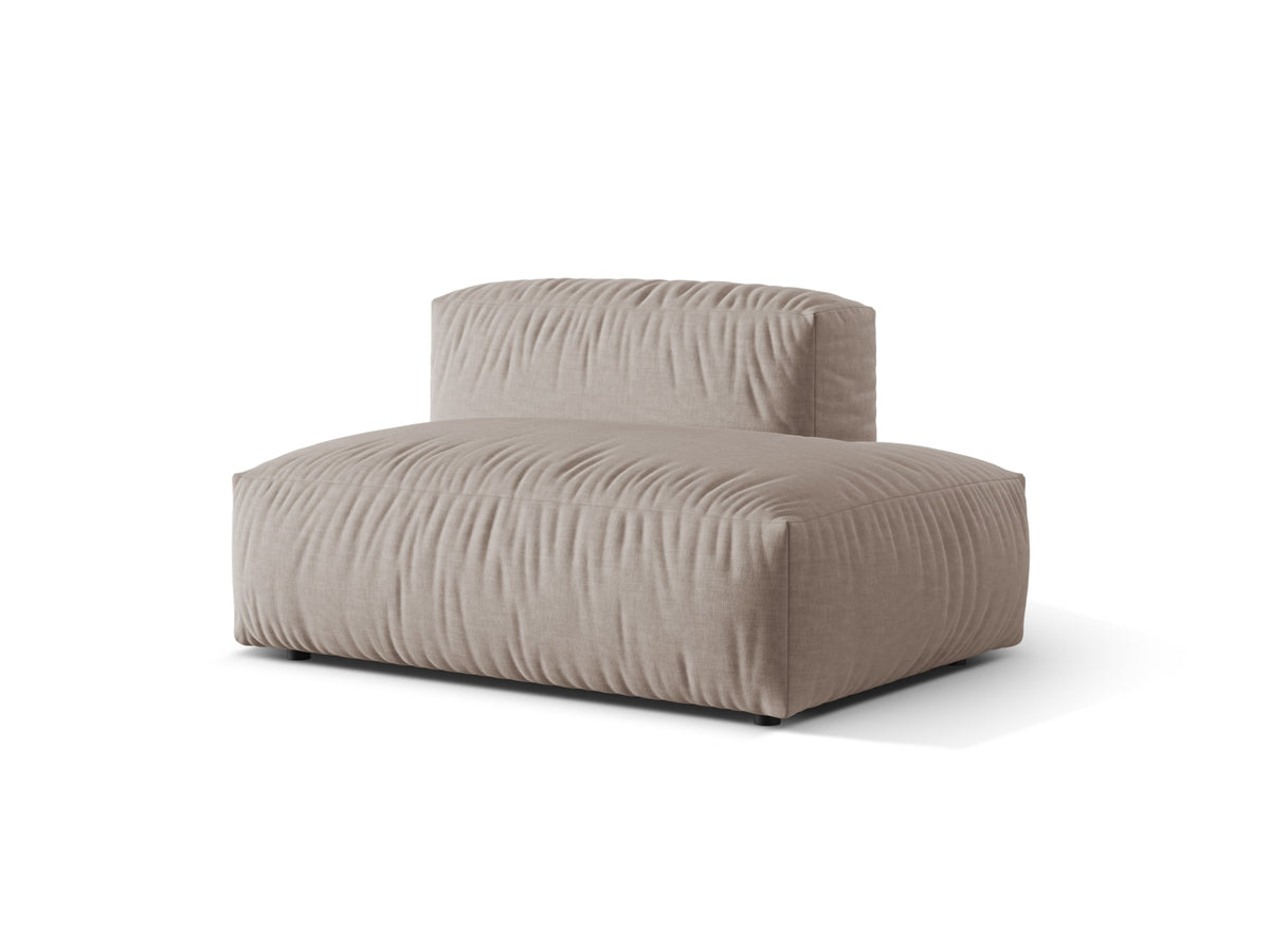 Martina Sofa rechts 2 Sitzer in Dark Beige-Boston präsentiert im Onlineshop von KAQTU Design AG. L-Sofa rechts ist von Micadoni