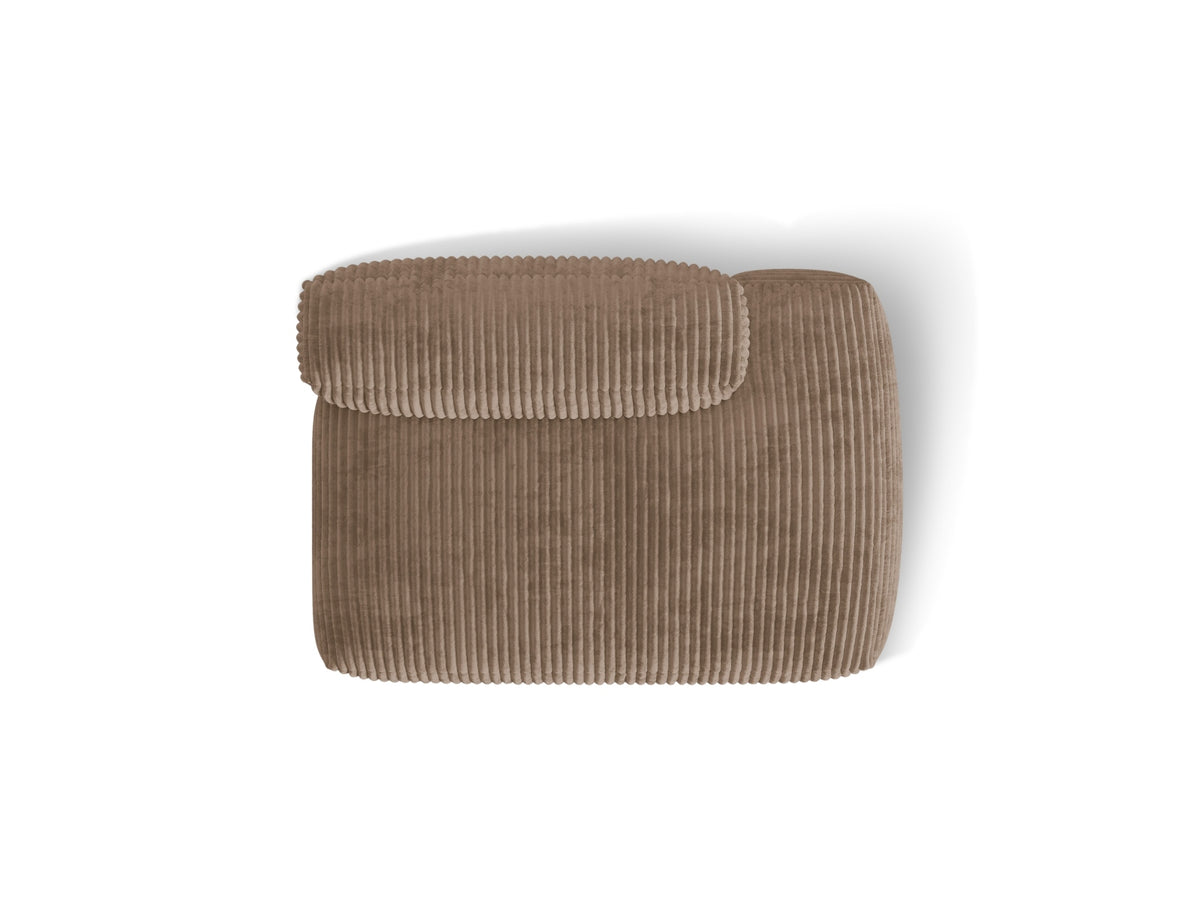 Martina Sofa rechts 2 Sitzer in Acorn-Tilia präsentiert im Onlineshop von KAQTU Design AG. L-Sofa rechts ist von Micadoni