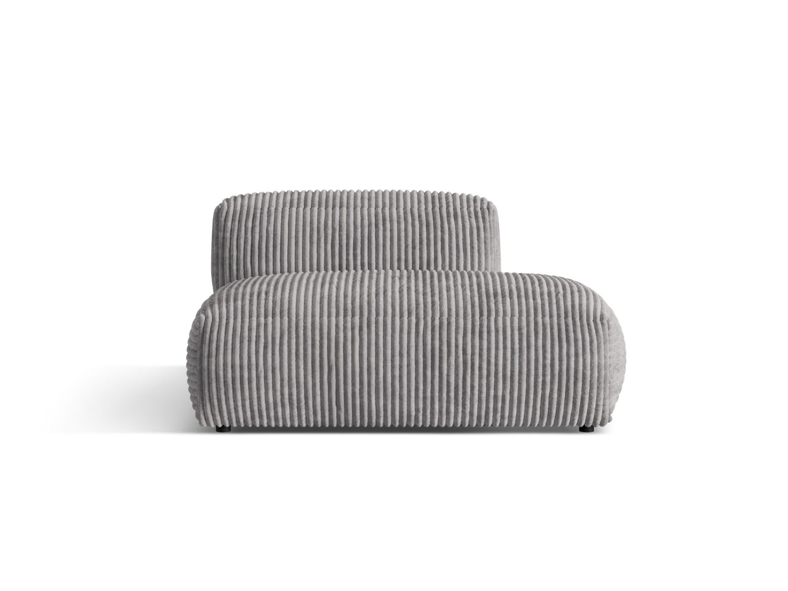 Martina Sofa rechts 2 Sitzer in Light Grey-Tilia präsentiert im Onlineshop von KAQTU Design AG. L-Sofa rechts ist von Micadoni