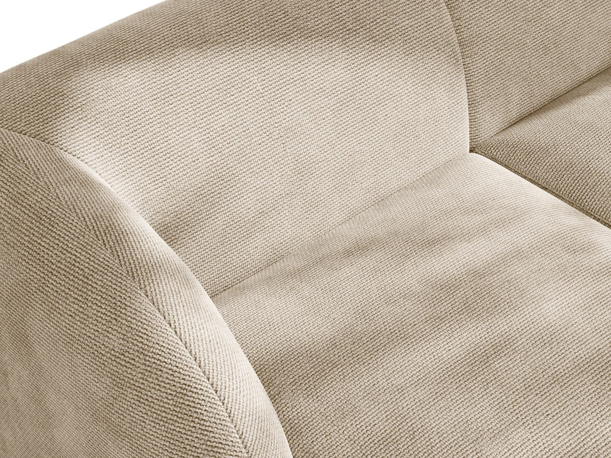 Miley Sitting Module Open rechts 2 Sitzer in Beige-Eden präsentiert im Onlineshop von KAQTU Design AG. Modulares Sofa ist von Micadoni