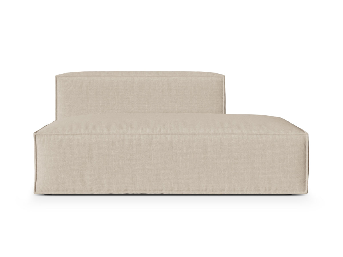 3-Sitzer Modular Sofa Open end rechts Nuria in Beige-Liberty präsentiert im Onlineshop von KAQTU Design AG. 3er Sofa ist von Micadoni