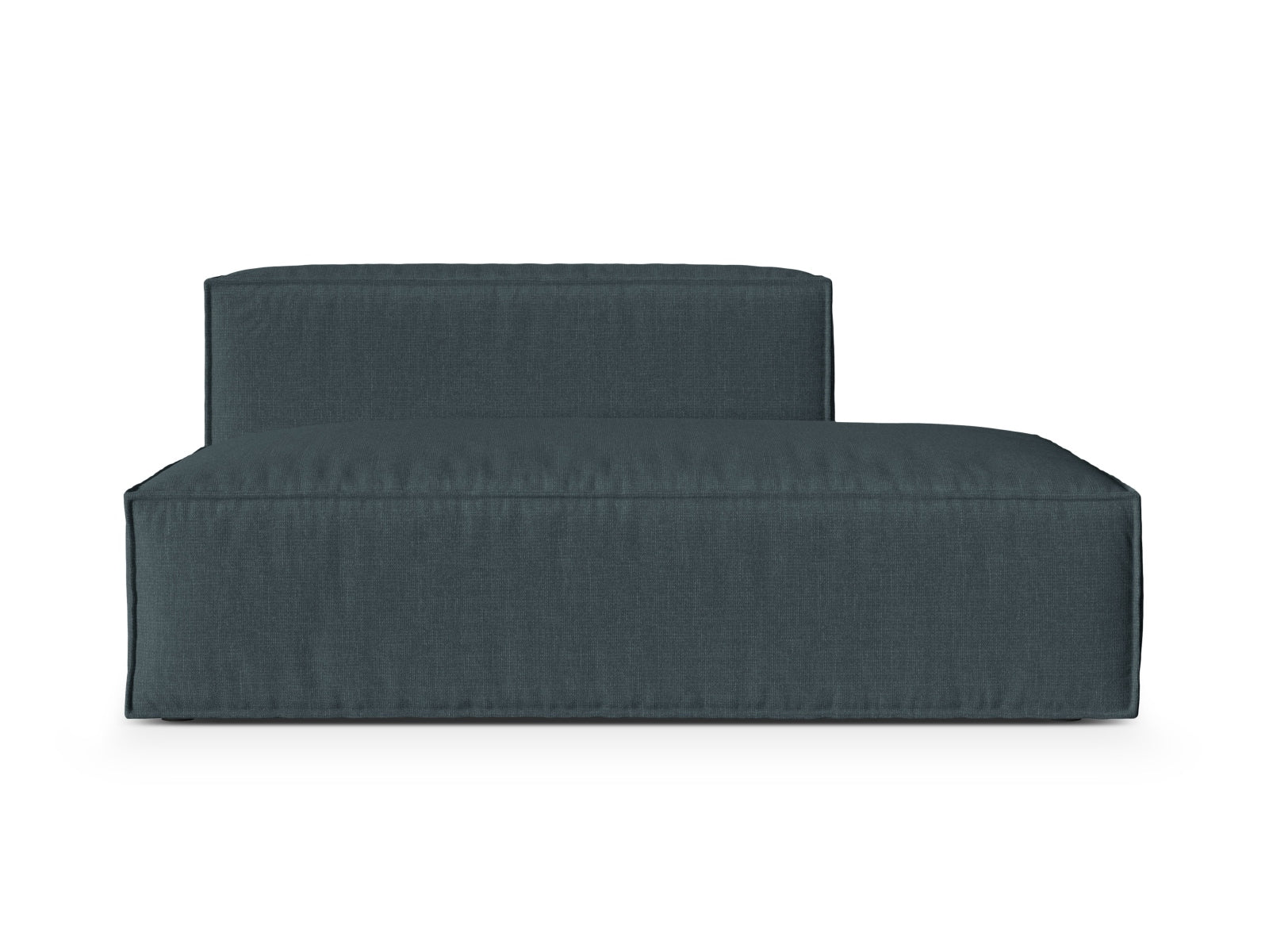 Elegantes 3-Sitzer Sofa Nuria mit offener rechter Seite, ideal für moderne Wohnkonzepte und entspannte Stunden. Vielseitig und komfortabel.