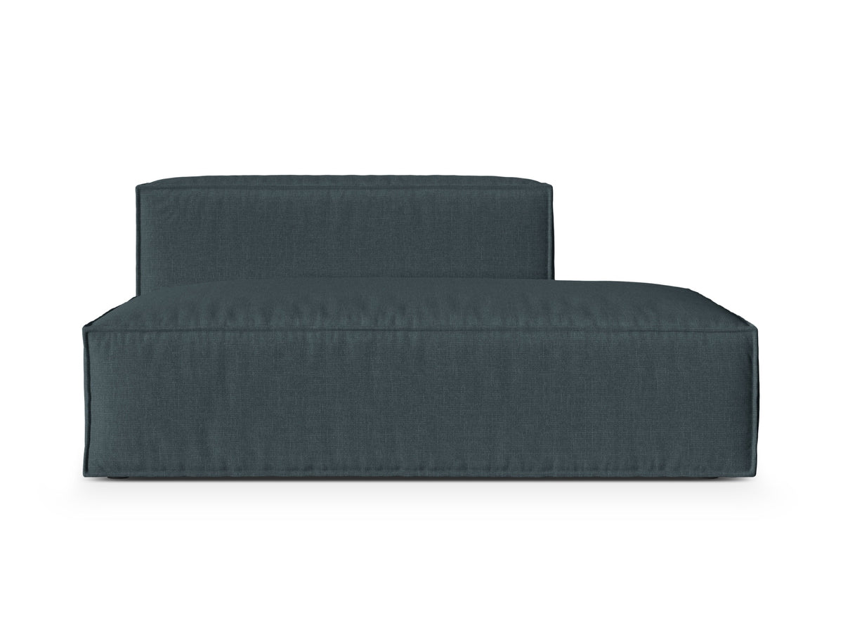 3-Sitzer Modular Sofa Open end rechts Nuria in Deep Petrol-Liberty präsentiert im Onlineshop von KAQTU Design AG. 3er Sofa ist von Micadoni