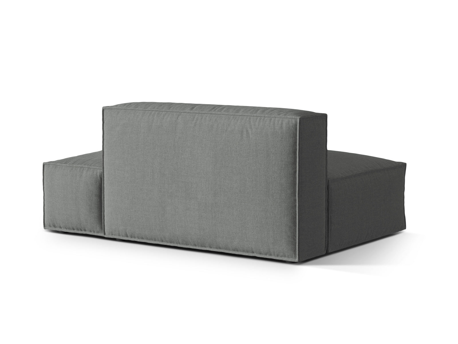 Elegantes 3-Sitzer Sofa Nuria mit offener rechter Seite, ideal für moderne Wohnkonzepte und entspannte Stunden. Komfort trifft auf Design.