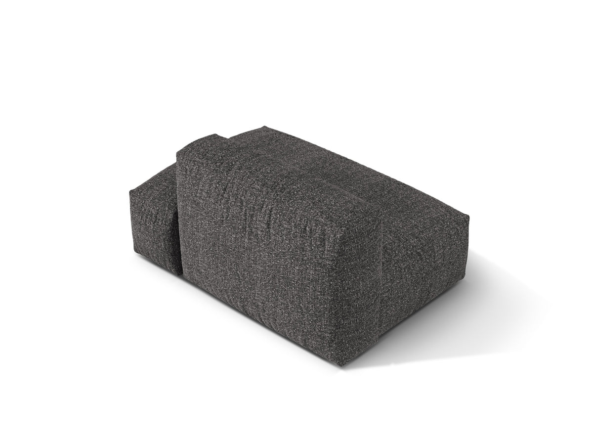 2-Sitzer Rechtssofa Martina in Anthracite-Monet präsentiert im Onlineshop von KAQTU Design AG. Modulares Sofa ist von Micadoni