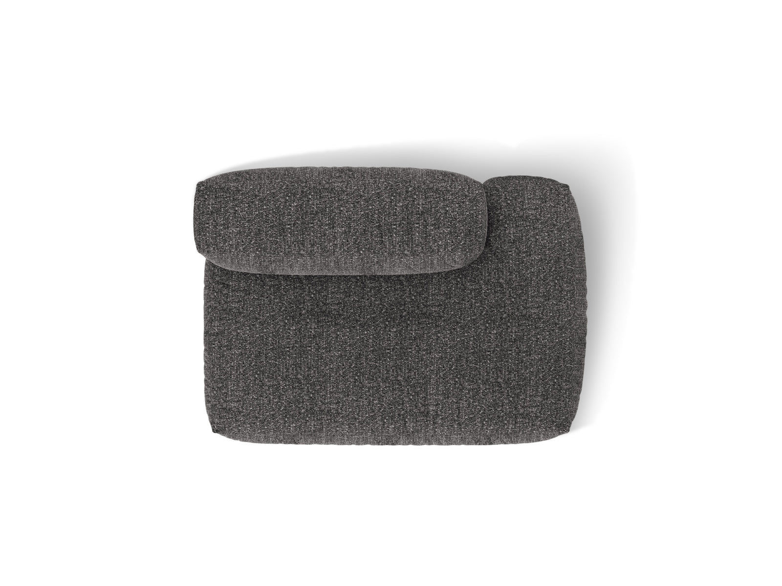 Stylisches 2-Sitzer Sofa Martina in zeitlosem Anthrazit, perfekt für individuelle Raumgestaltungen und vielseitige Nutzungsmöglichkeiten.
