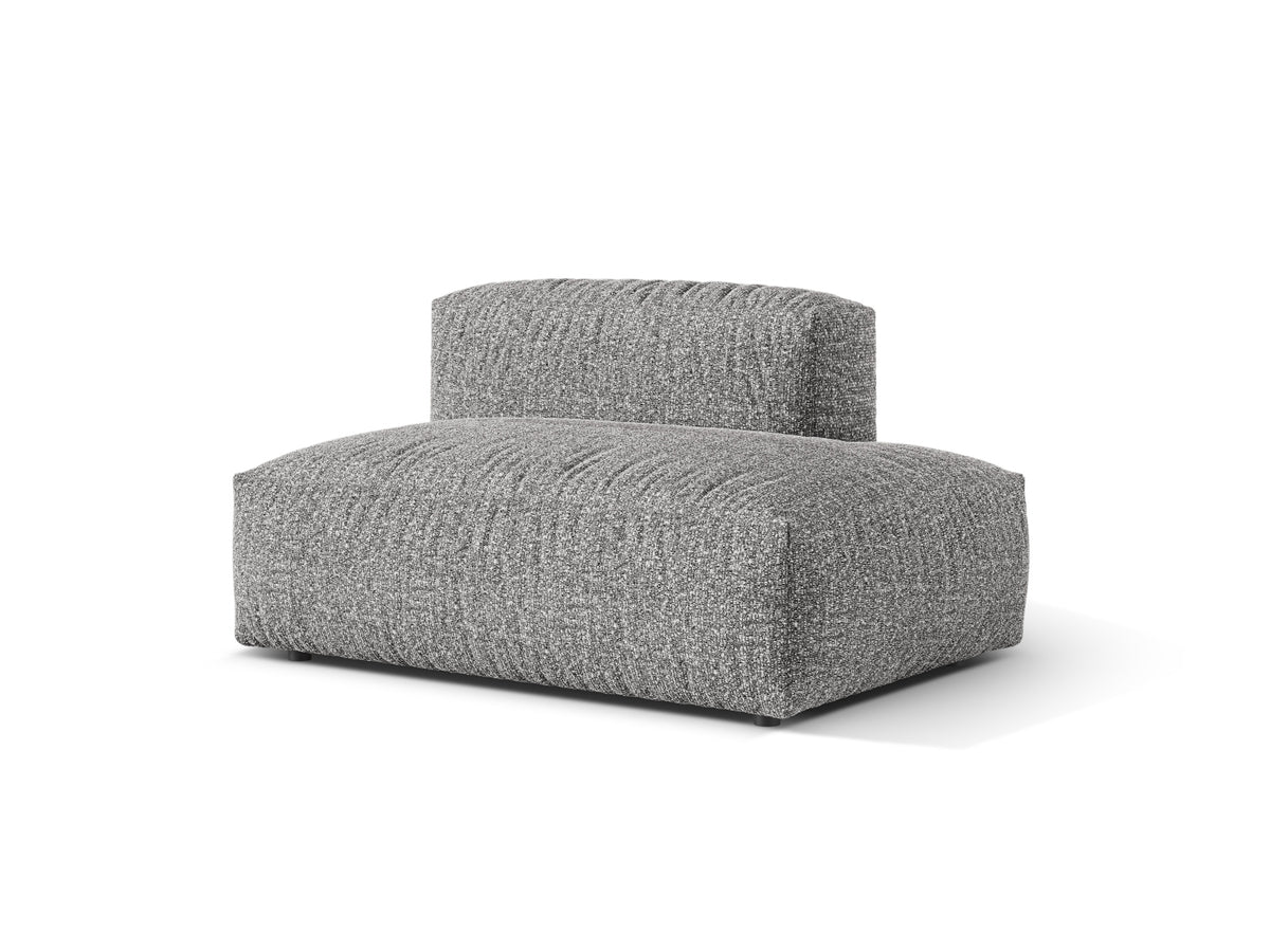 2-Sitzer Rechtssofa Martina in Graphite-Monet präsentiert im Onlineshop von KAQTU Design AG. Modulares Sofa ist von Micadoni