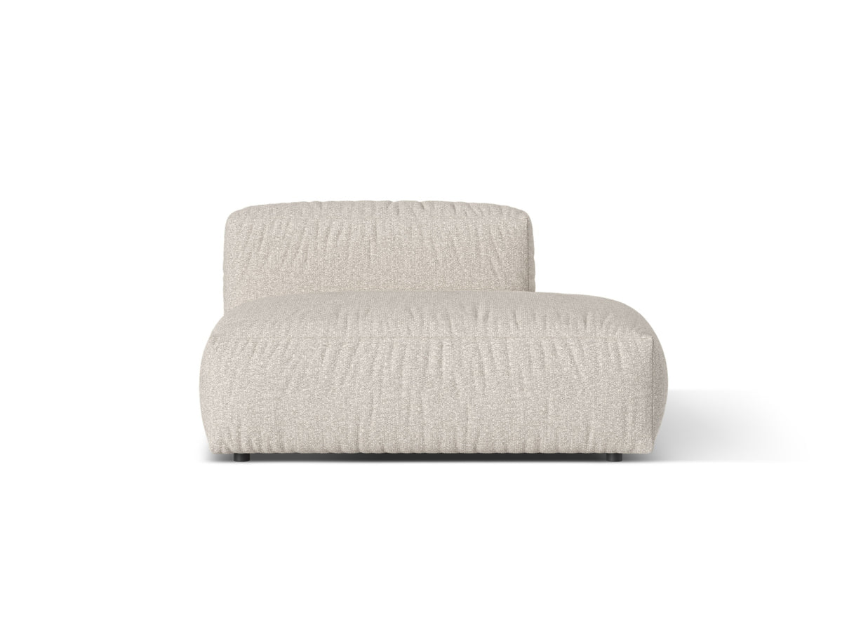 2-Sitzer Rechtssofa Martina in Beige-Monet präsentiert im Onlineshop von KAQTU Design AG. Modulares Sofa ist von Micadoni