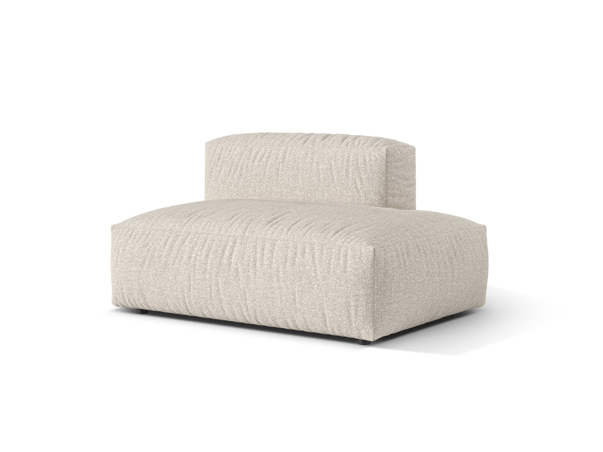 2-Sitzer Rechtssofa Martina in Beige-Monet präsentiert im Onlineshop von KAQTU Design AG. Modulares Sofa ist von Micadoni