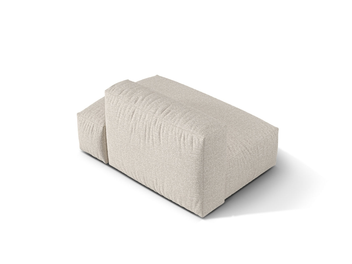 2-Sitzer Rechtssofa Martina in Beige-Monet präsentiert im Onlineshop von KAQTU Design AG. Modulares Sofa ist von Micadoni