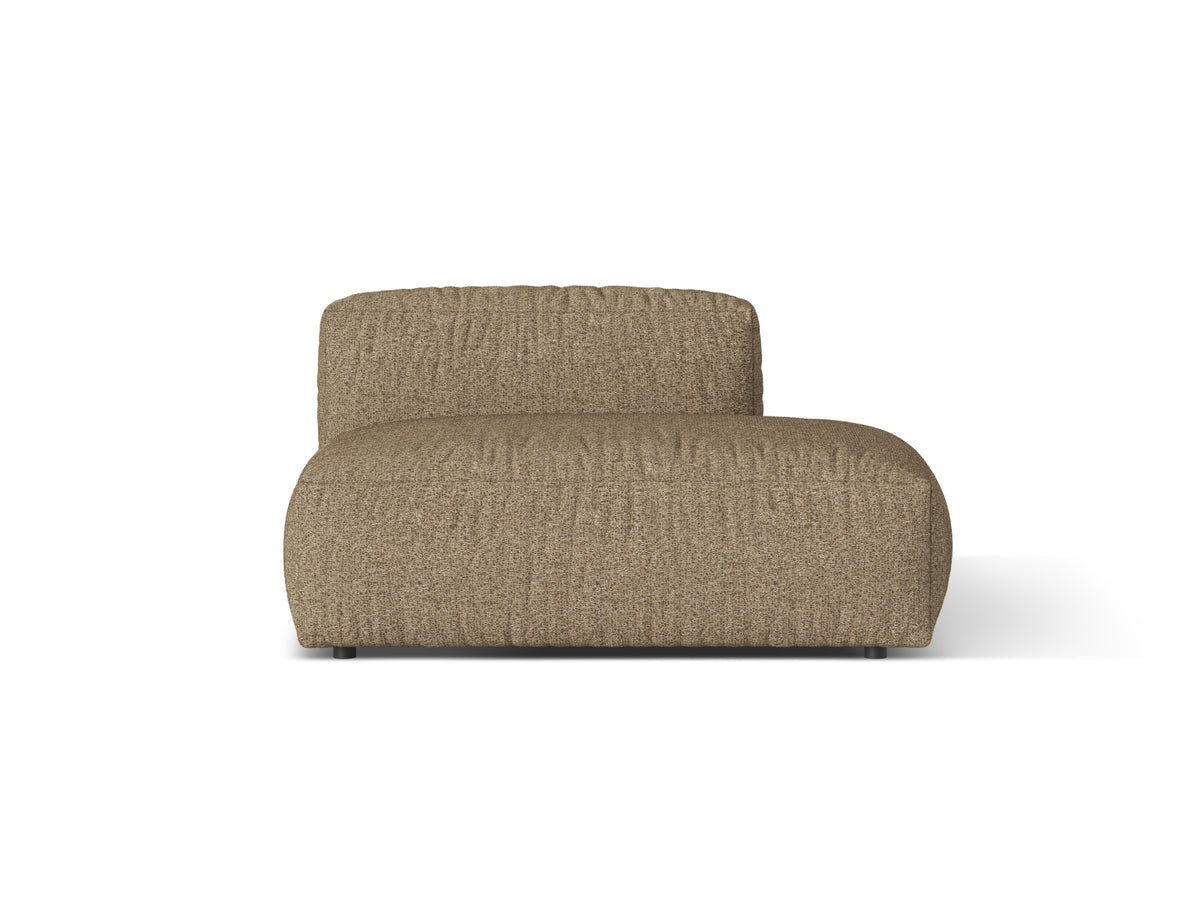 2-Sitzer Rechtssofa Martina in Cappuccino-Monet präsentiert im Onlineshop von KAQTU Design AG. Modulares Sofa ist von Micadoni