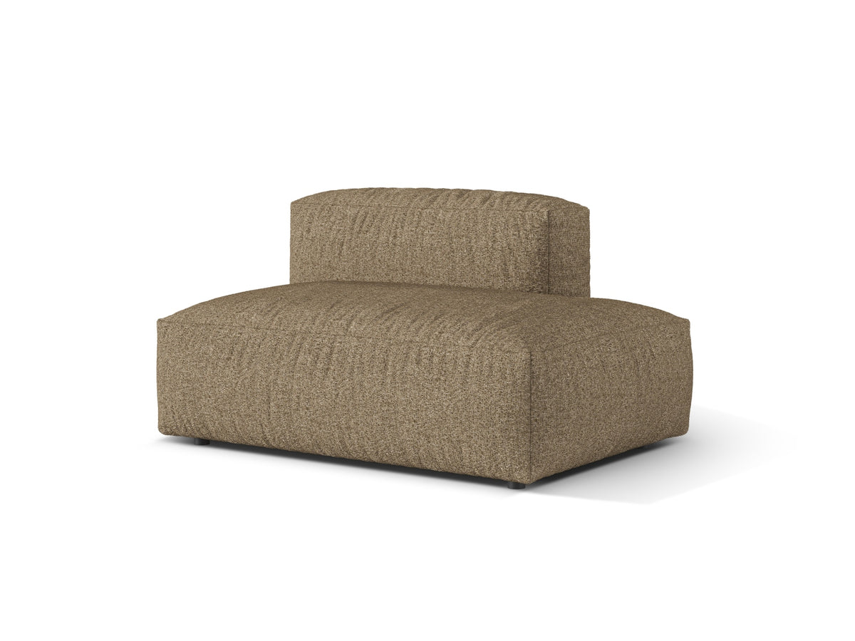 2-Sitzer Rechtssofa Martina in Cappuccino-Monet präsentiert im Onlineshop von KAQTU Design AG. Modulares Sofa ist von Micadoni