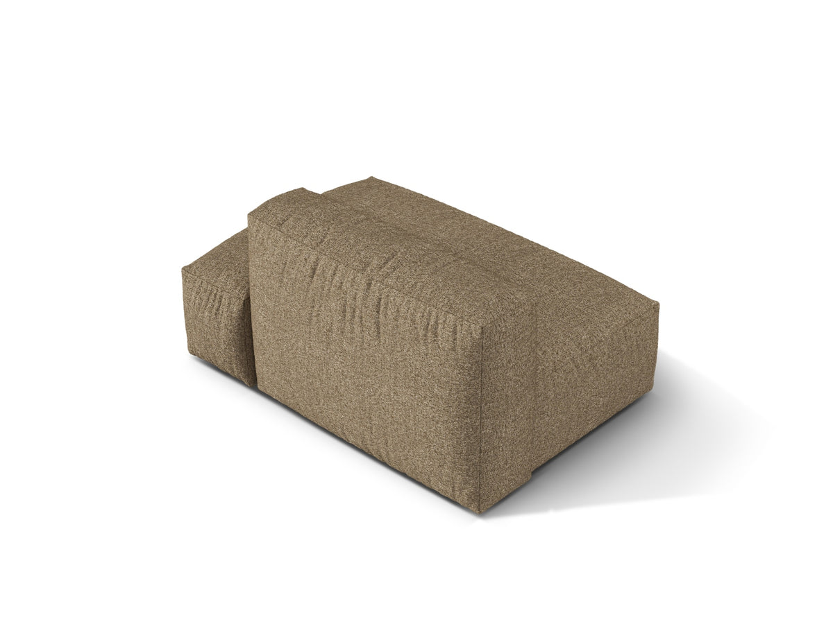 2-Sitzer Rechtssofa Martina in Cappuccino-Monet präsentiert im Onlineshop von KAQTU Design AG. Modulares Sofa ist von Micadoni