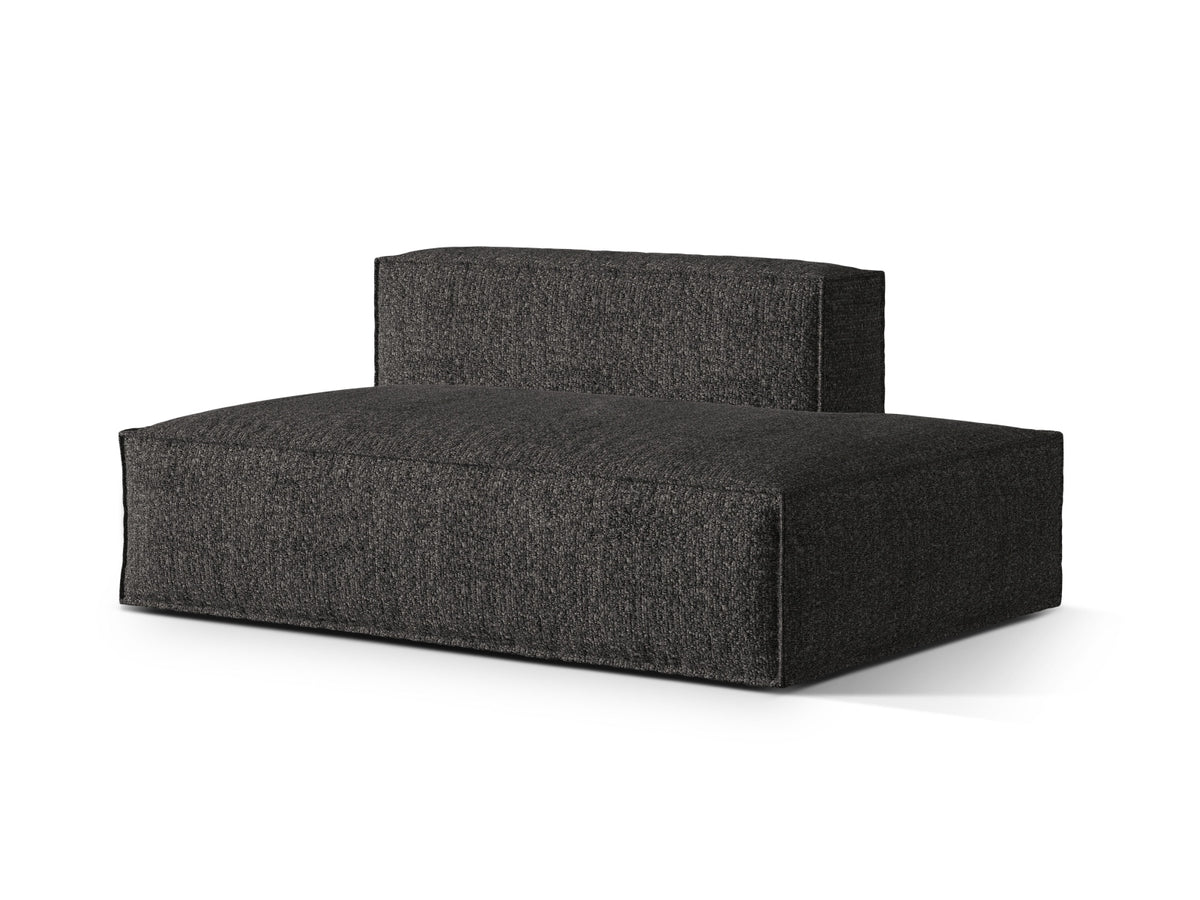Nuria Boucle rechts Modular Sofa 3 Sitzer in Anthracite-Monet präsentiert im Onlineshop von KAQTU Design AG. Modulares Sofa ist von Micadoni