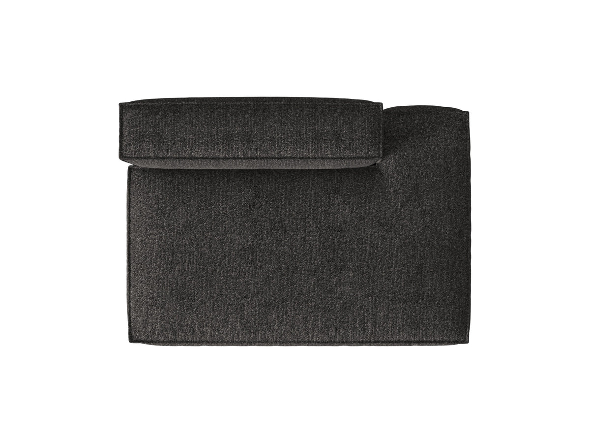 Nuria Boucle rechts Modular Sofa 3 Sitzer in Anthracite-Monet präsentiert im Onlineshop von KAQTU Design AG. Modulares Sofa ist von Micadoni